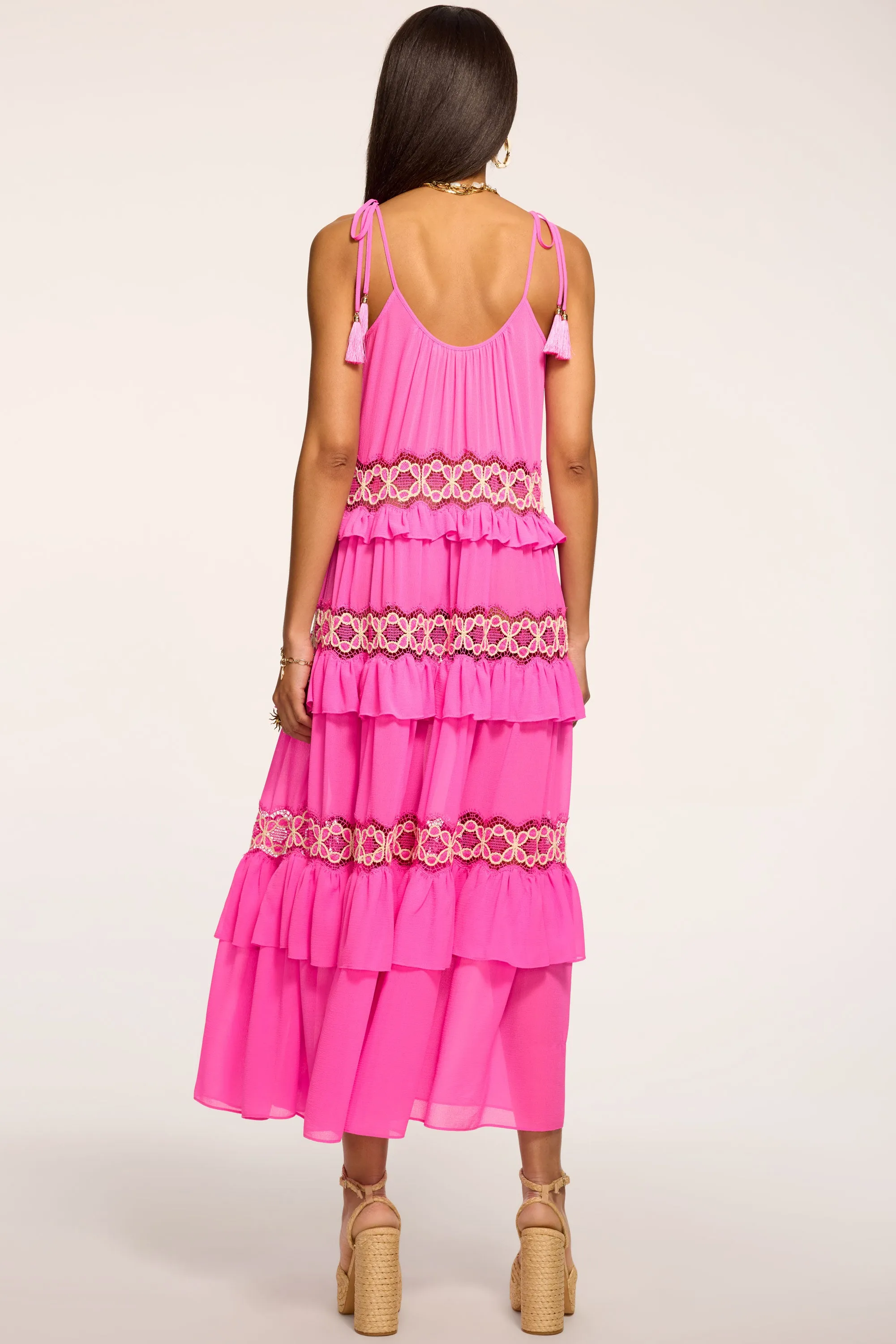 Lisbeth Coverup Midi Dress sold by Ramy Brook product image thumbnail 4