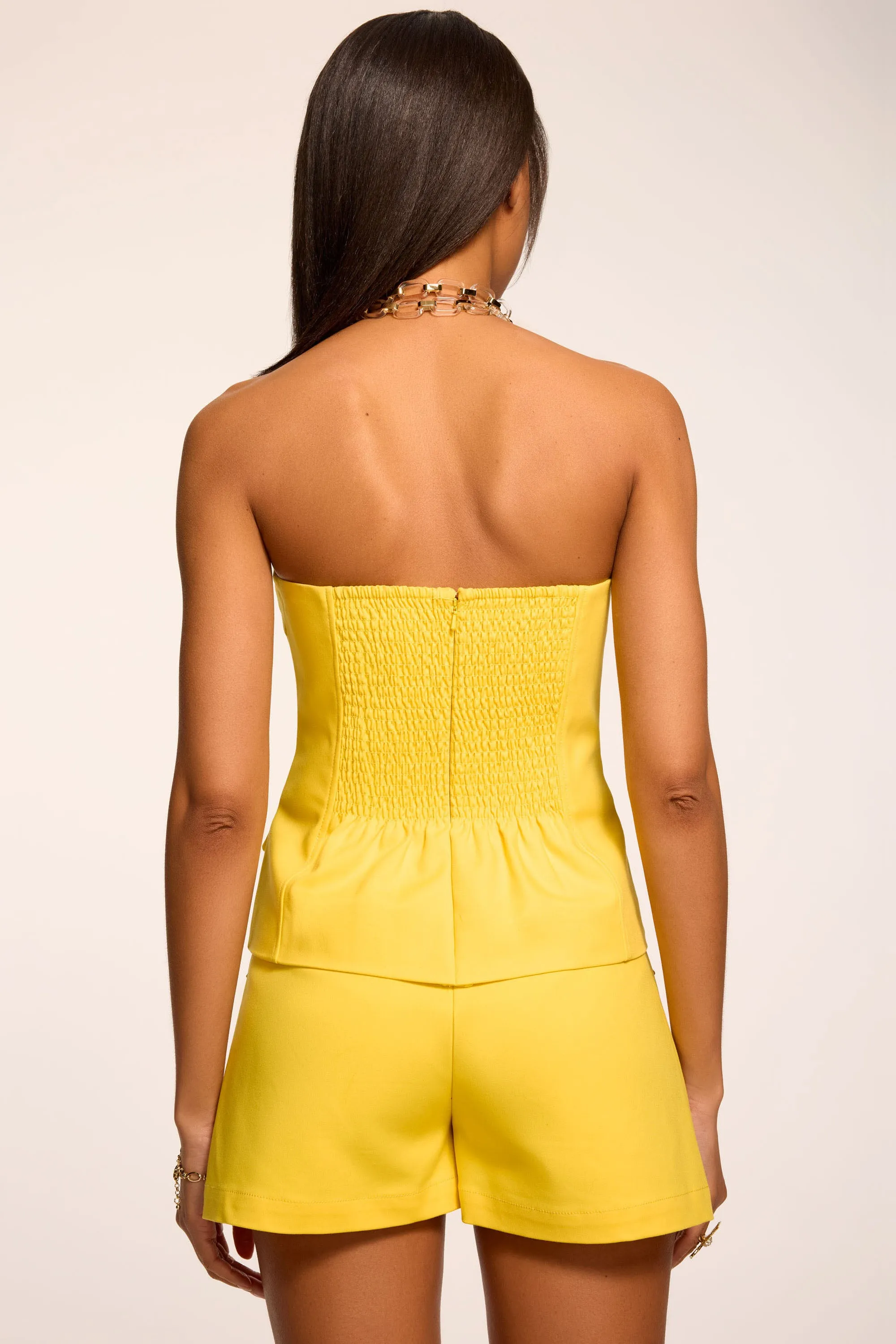 Eva Cotton Tailored Strapless Top sold by Ramy Brook product image thumbnail 3