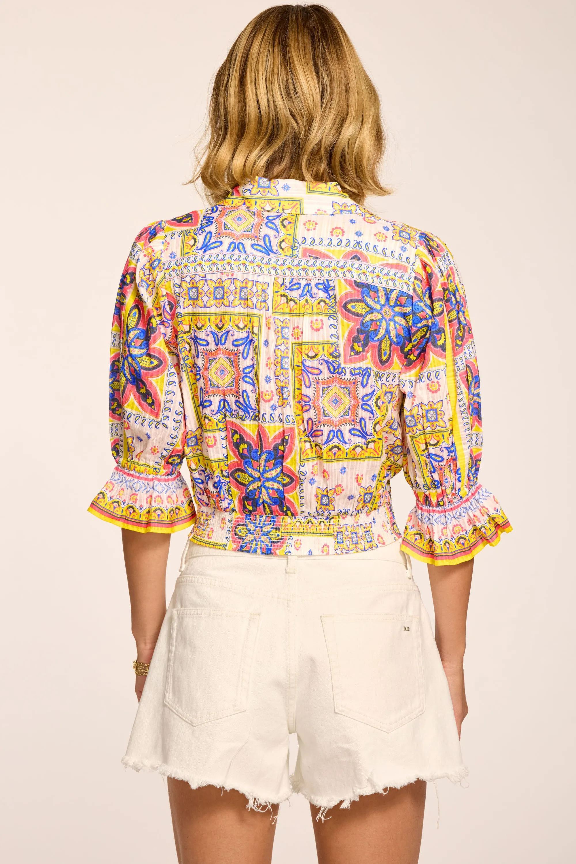 Zola Cotton Printed Top sold by Ramy Brook product image thumbnail 3
