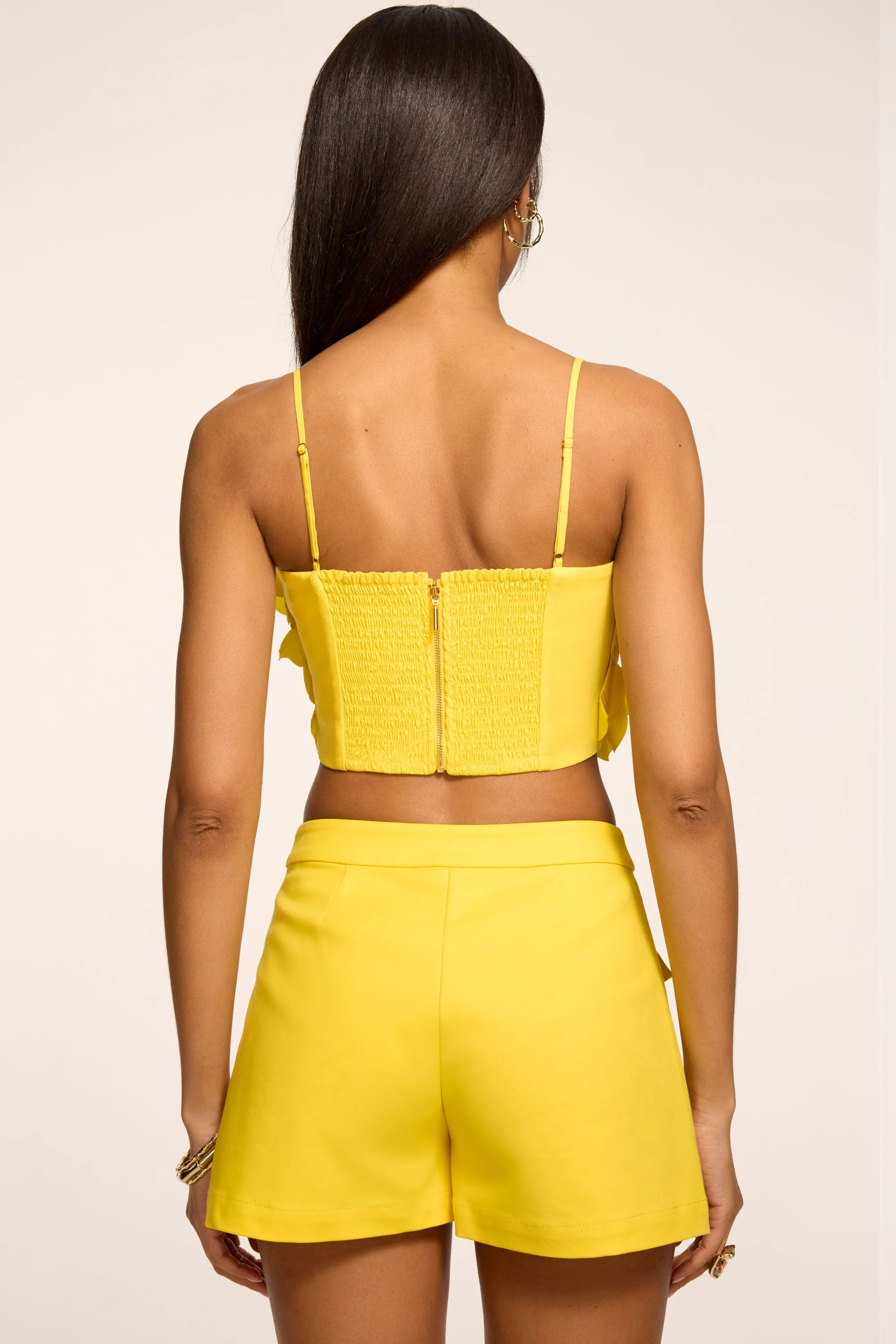 Everly Embellished Cotton Cropped Top sold by Ramy Brook product image thumbnail 3