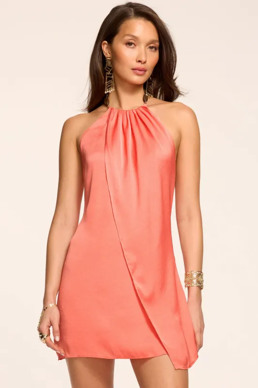 Halo High Neck Mini Dress made by Ramy Brook