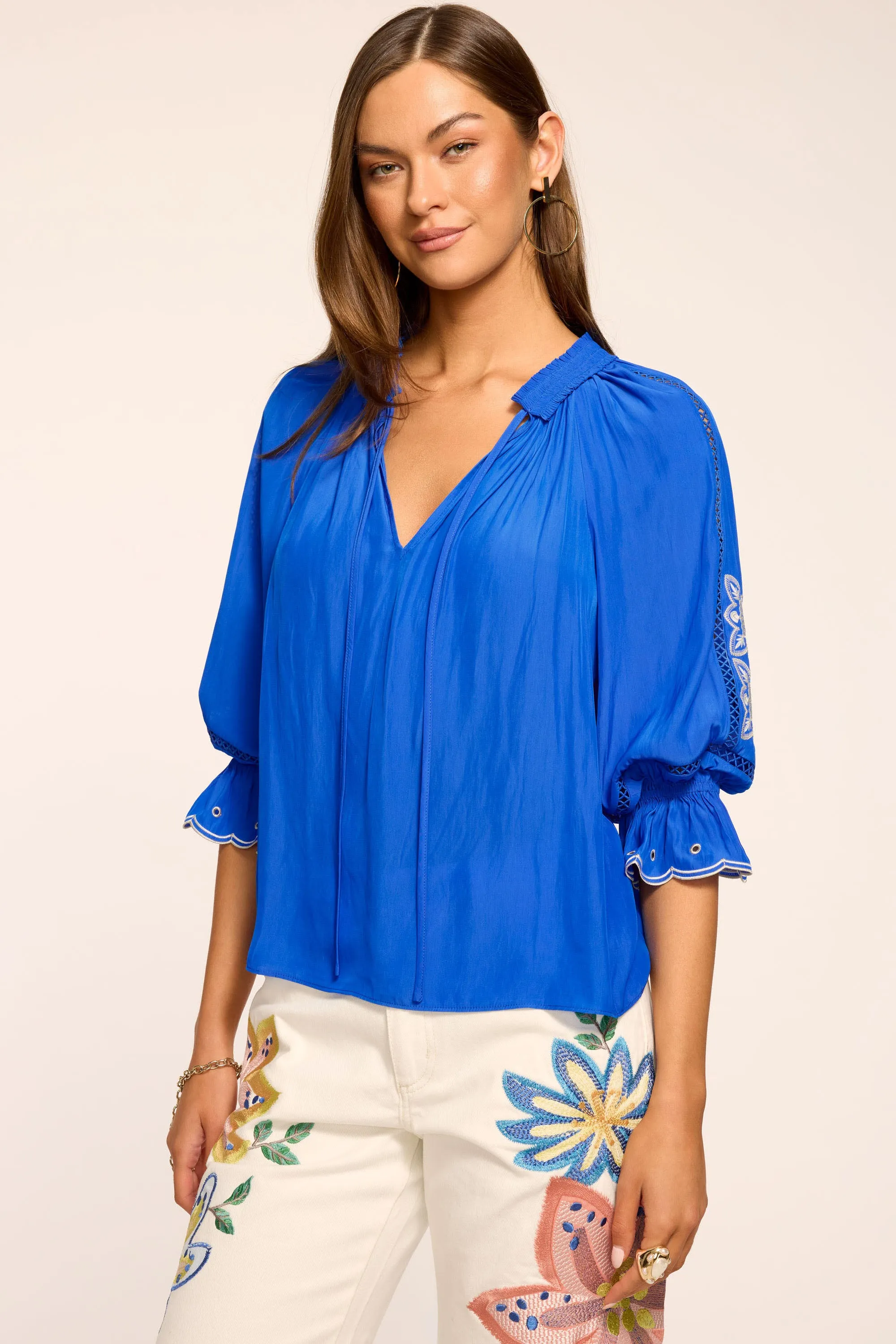 Haven Embellished V-Neck Top sold by Ramy Brook product image thumbnail 3