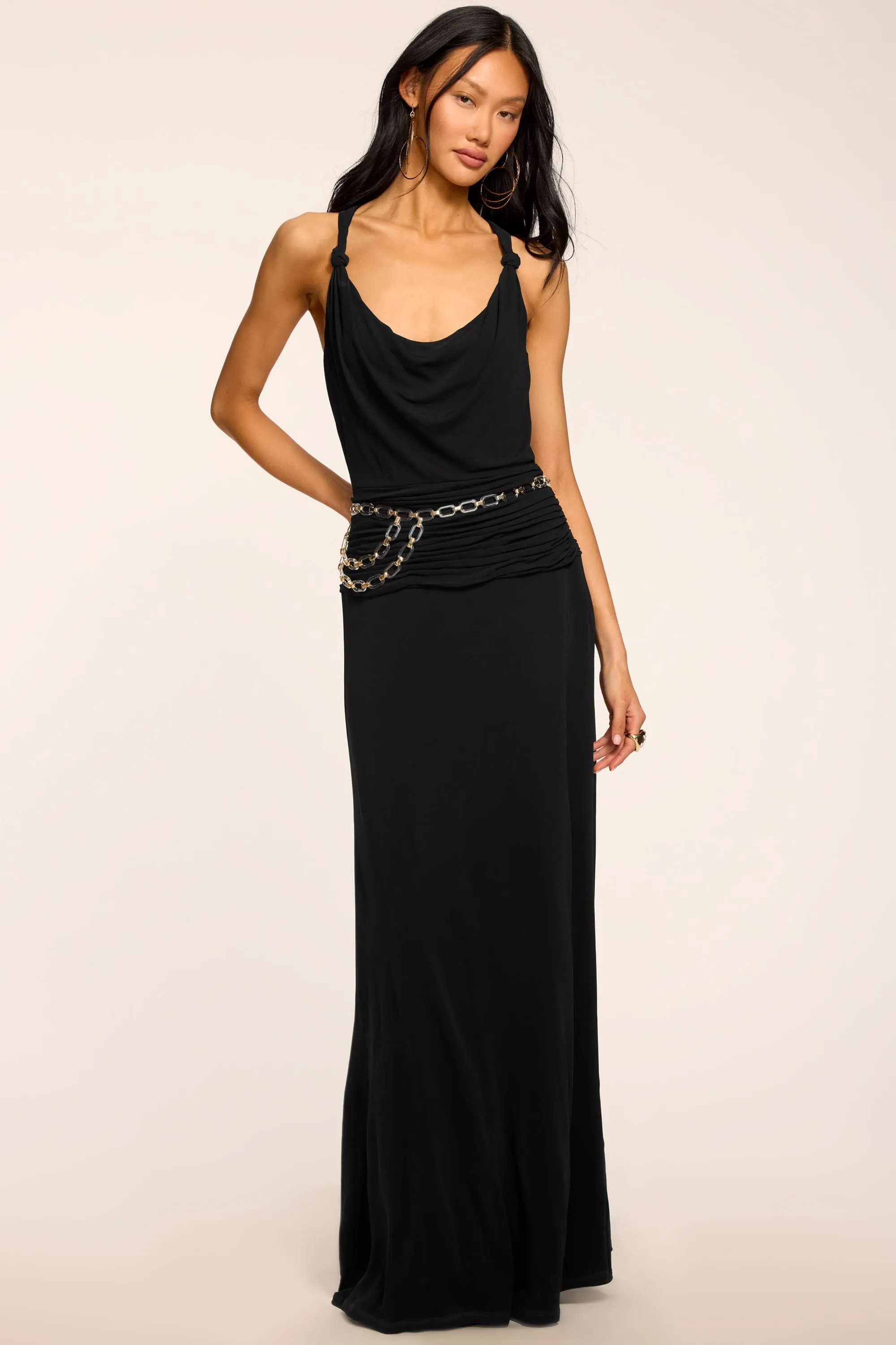 Mariah Embellished Jersey Maxi Gown sold by Ramy Brook product image thumbnail 5