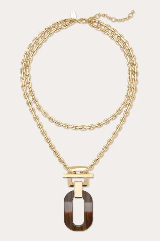 Lucia Layered Statement Necklace made by Ramy Brook