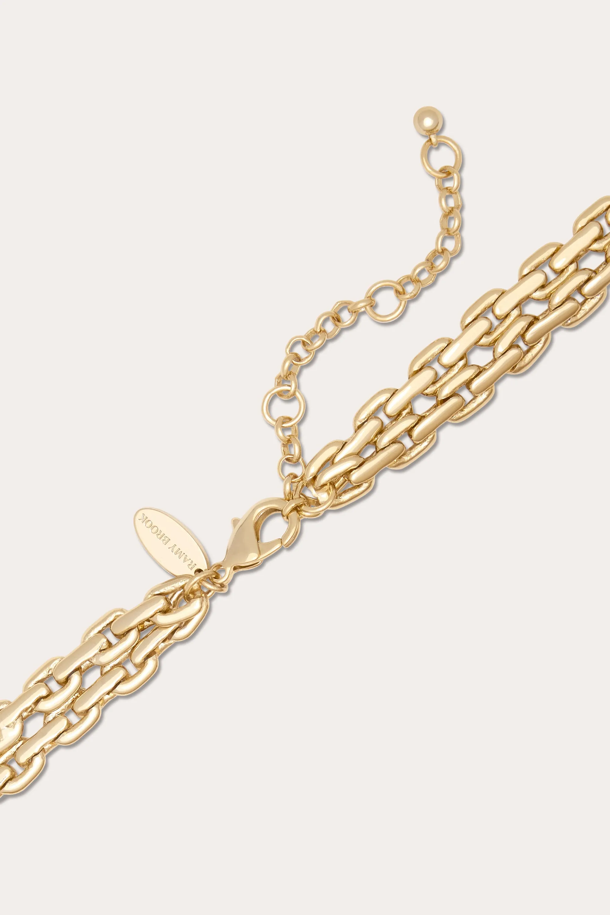 Lucia Layered Statement Necklace sold by Ramy Brook product image thumbnail 3