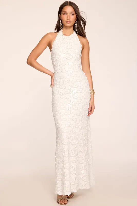 Giada Sequin High Neck Gown made by Ramy Brook