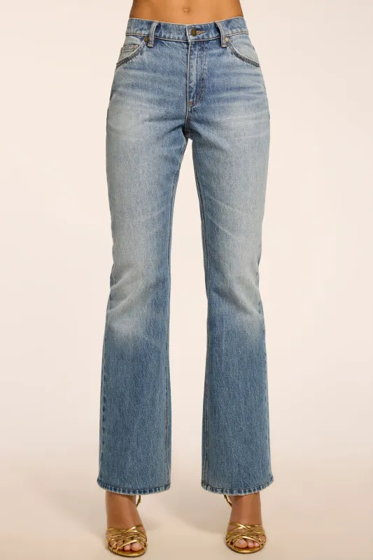 Carla Low Rise Bootcut Jean made by Ramy Brook