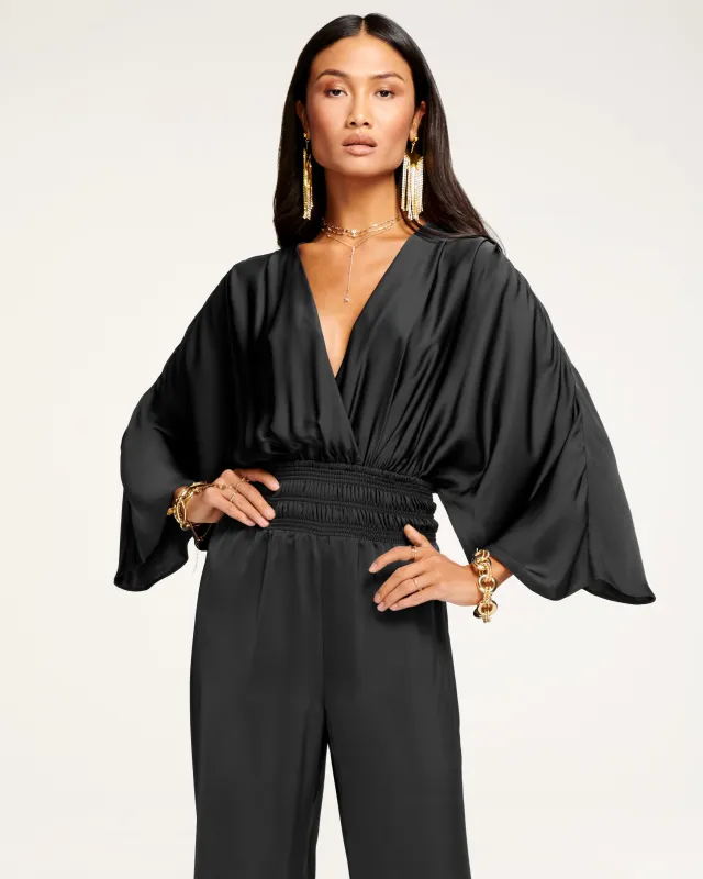 Cheri Wide Leg Jumpsuit made by Ramy Brook