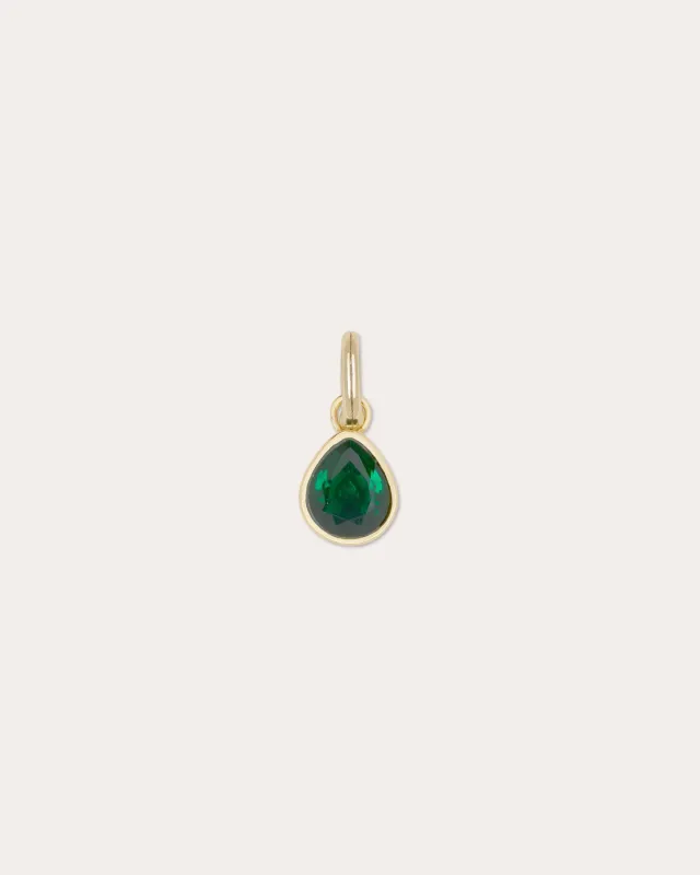 Birthstone Charm | MAY_EMERALD made by Ramy Brook