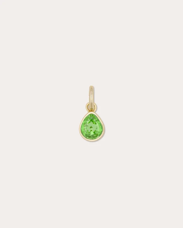 Birthstone Charm | AUGUST_PERIDOT made by Ramy Brook