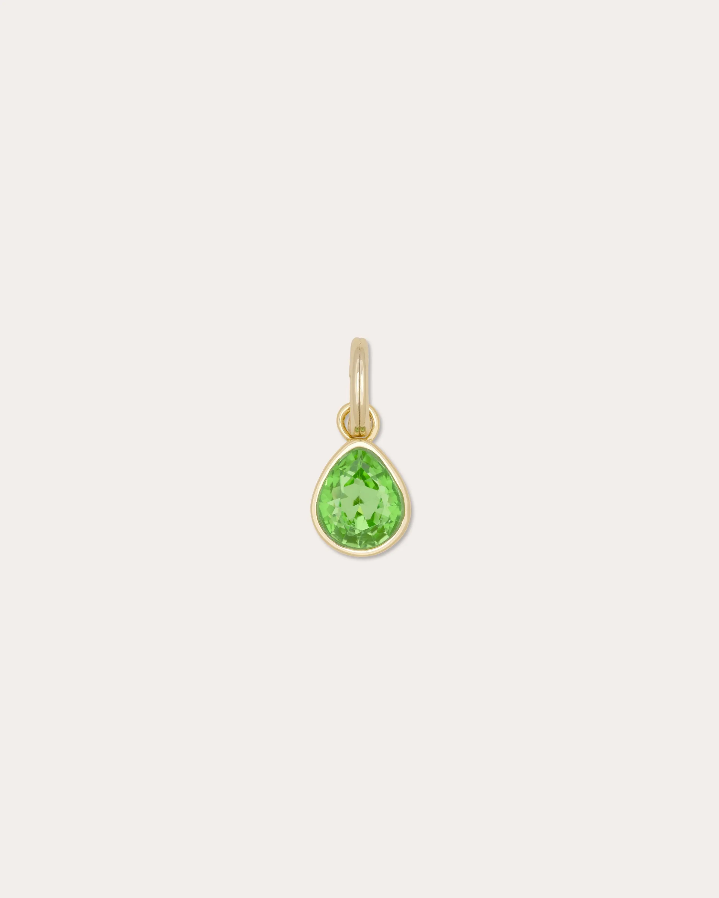 Birthstone Charm | AUGUST_PERIDOT sold by Ramy Brook