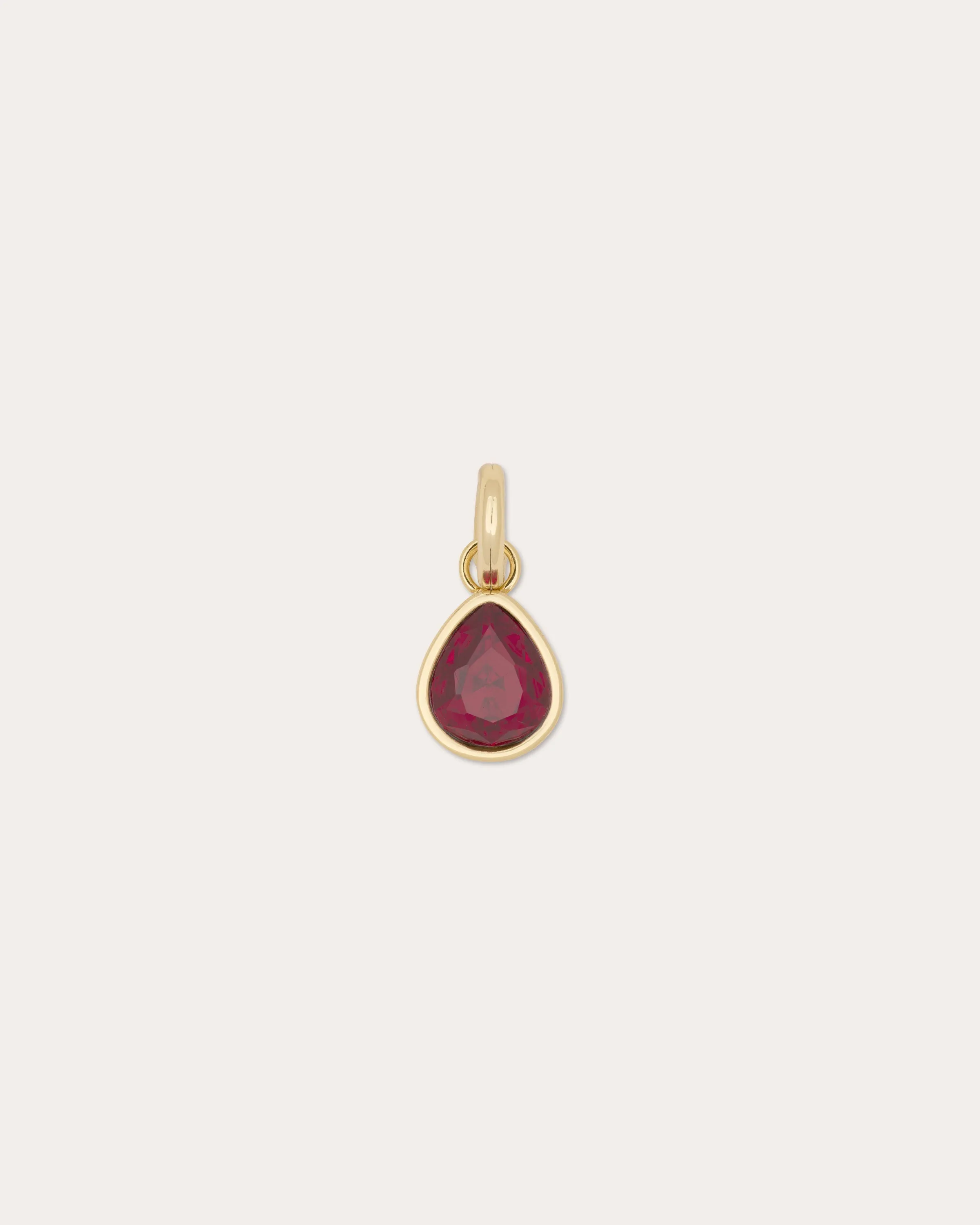 Birthstone Charm | JULY_RUBY sold by Ramy Brook