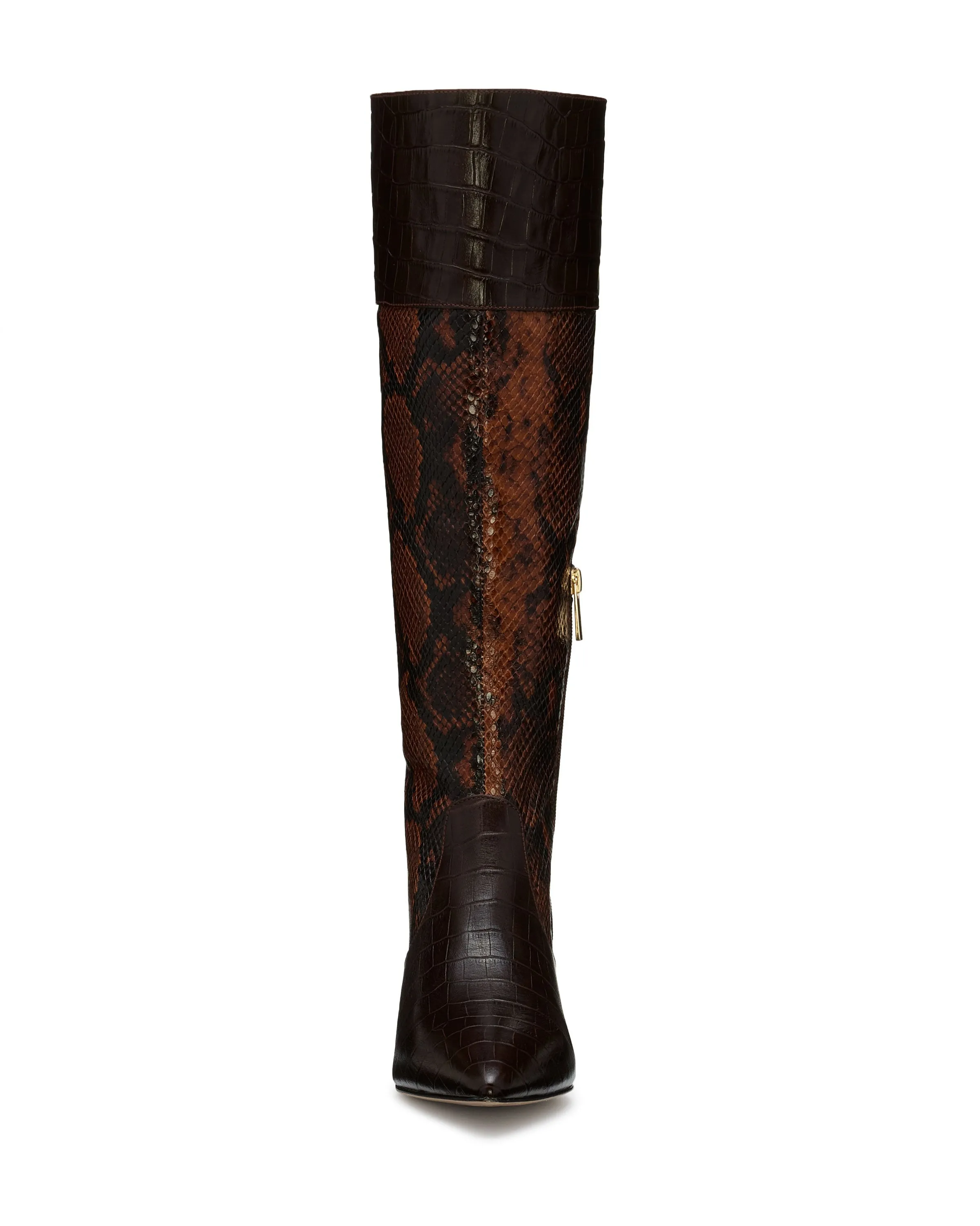 Cassie Heeled Boots | BROWN SNAKE sold by Ramy Brook product image thumbnail 3