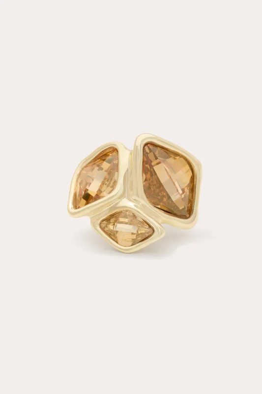 Elina Gemstone Statement Ring made by Ramy Brook
