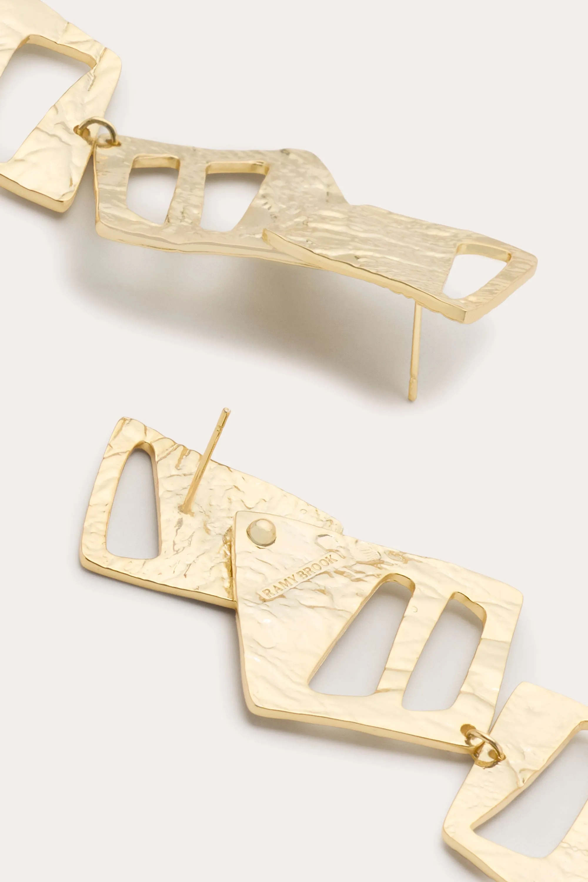 Elina Geometric Statement Earrings sold by Ramy Brook product image thumbnail 3
