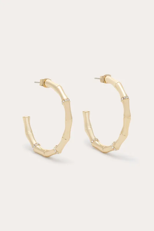 Chiara Pave Hoops made by Ramy Brook