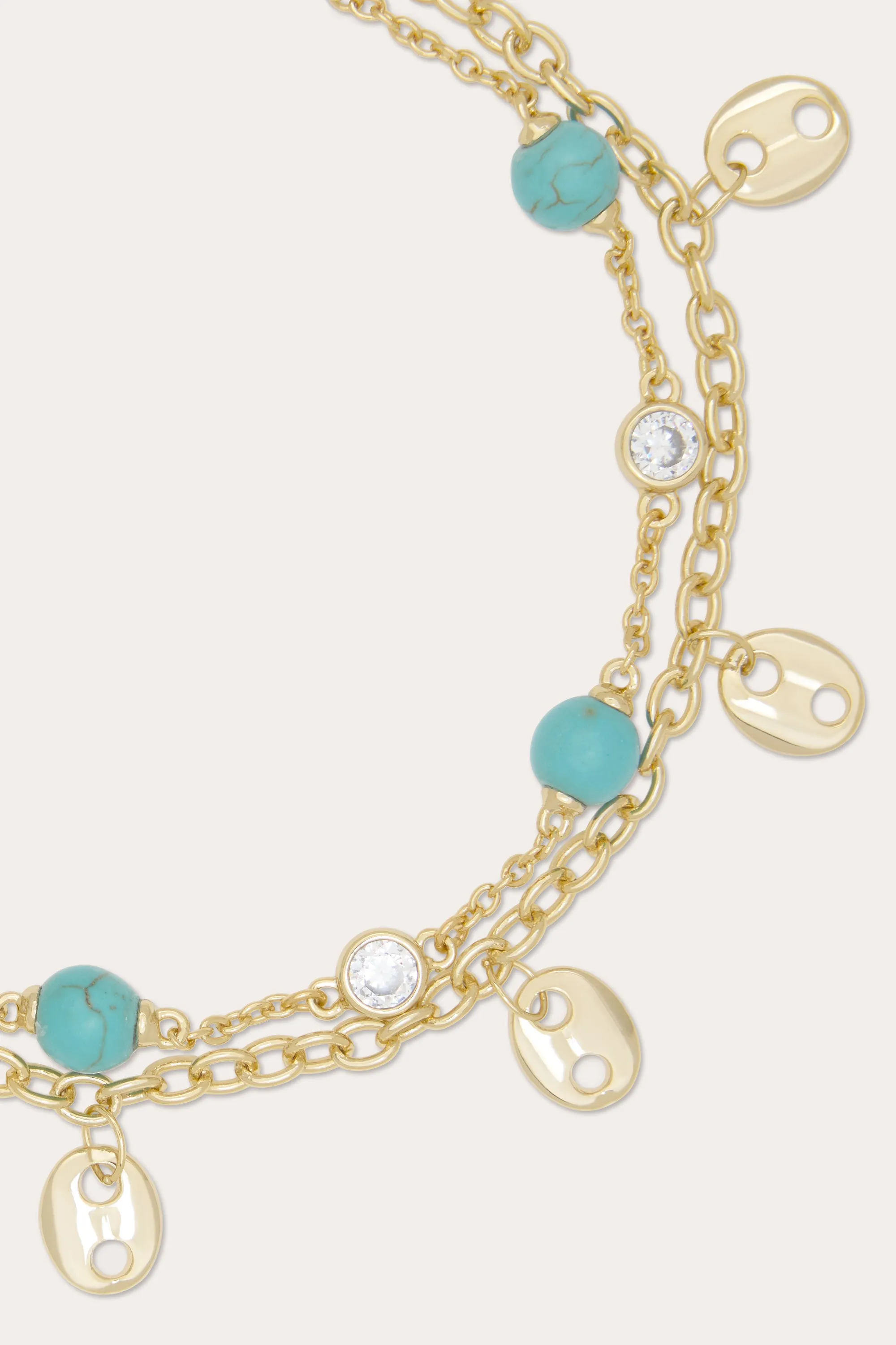 Arianna Gemstone Anklet sold by Ramy Brook product image thumbnail 2