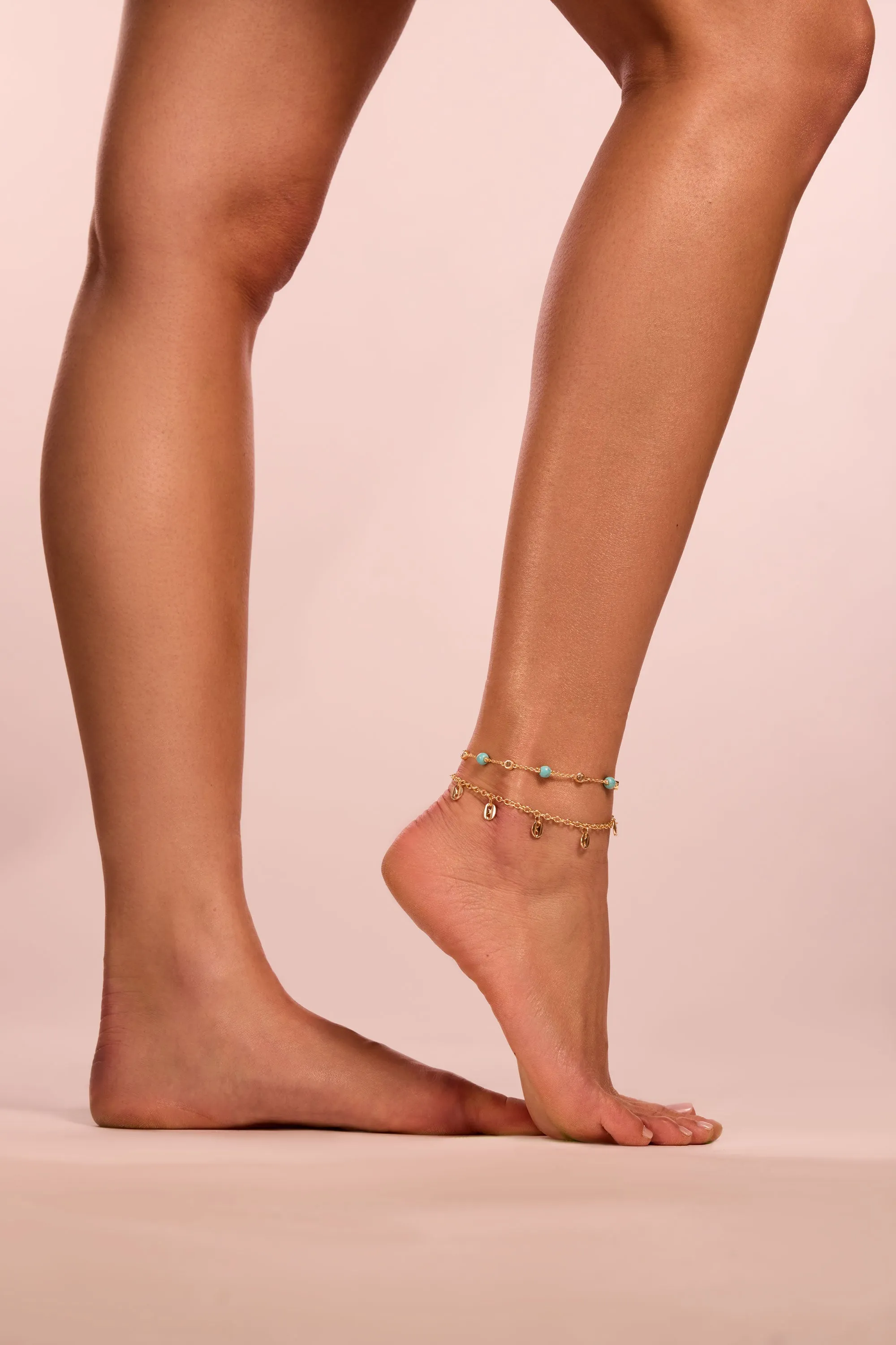 Arianna Gemstone Anklet sold by Ramy Brook product image thumbnail 4
