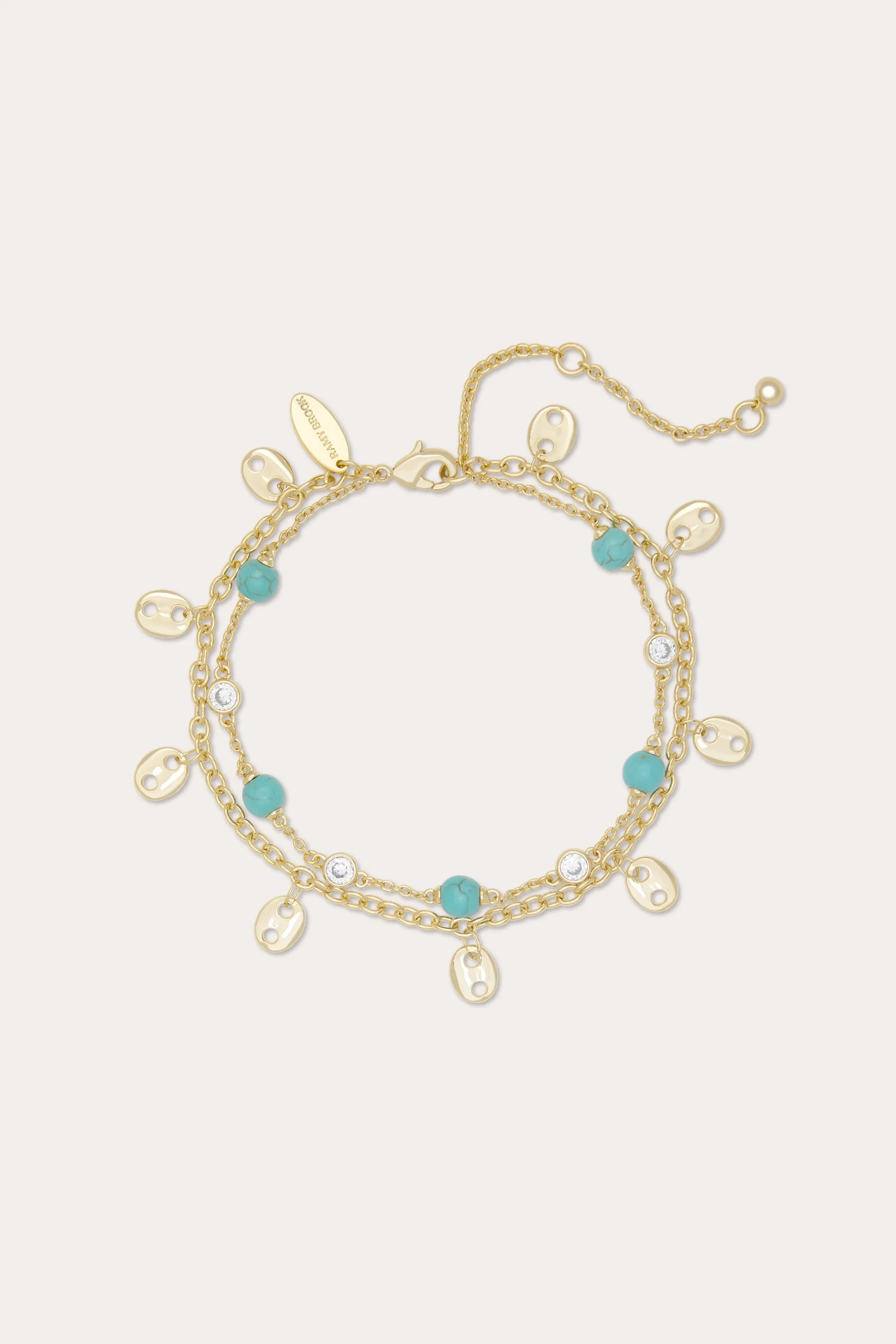 Arianna Gemstone Anklet sold by Ramy Brook