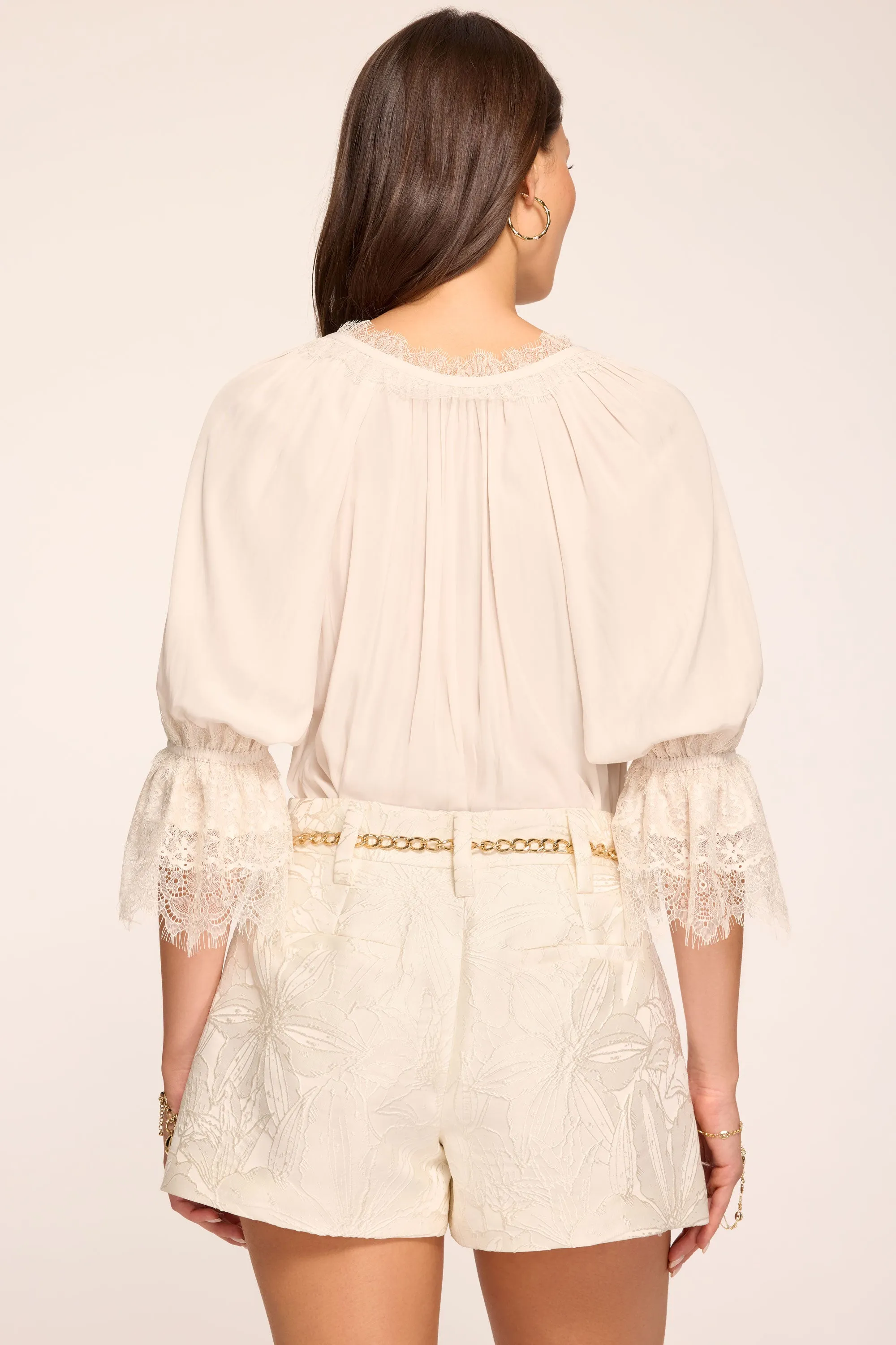 Lilah Embellished V Neck Top sold by Ramy Brook product image thumbnail 3