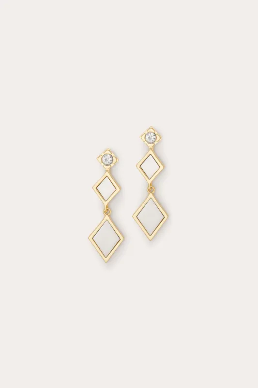 Nila Geometric Earrings made by Ramy Brook