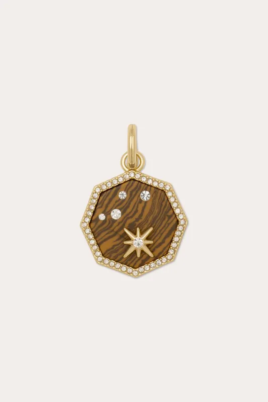 Celestial Tiger Eye Charm made by Ramy Brook