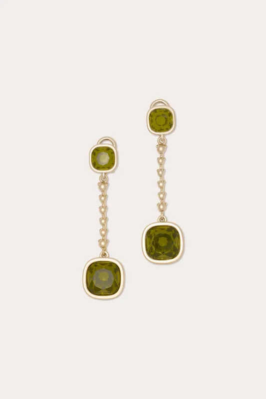Sierra Gemstone Drop Earrings made by Ramy Brook