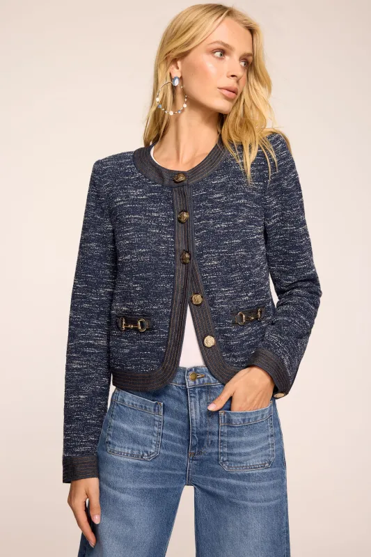 Delia Tweed Jacket made by Ramy Brook