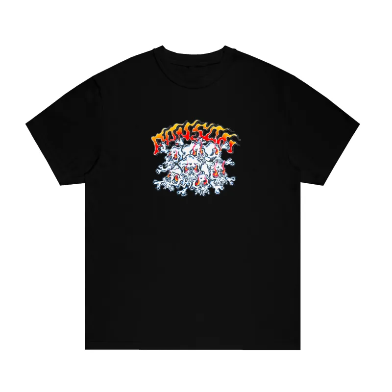 PILE OF SKULLS TEE (BLACK) sold by Ransom