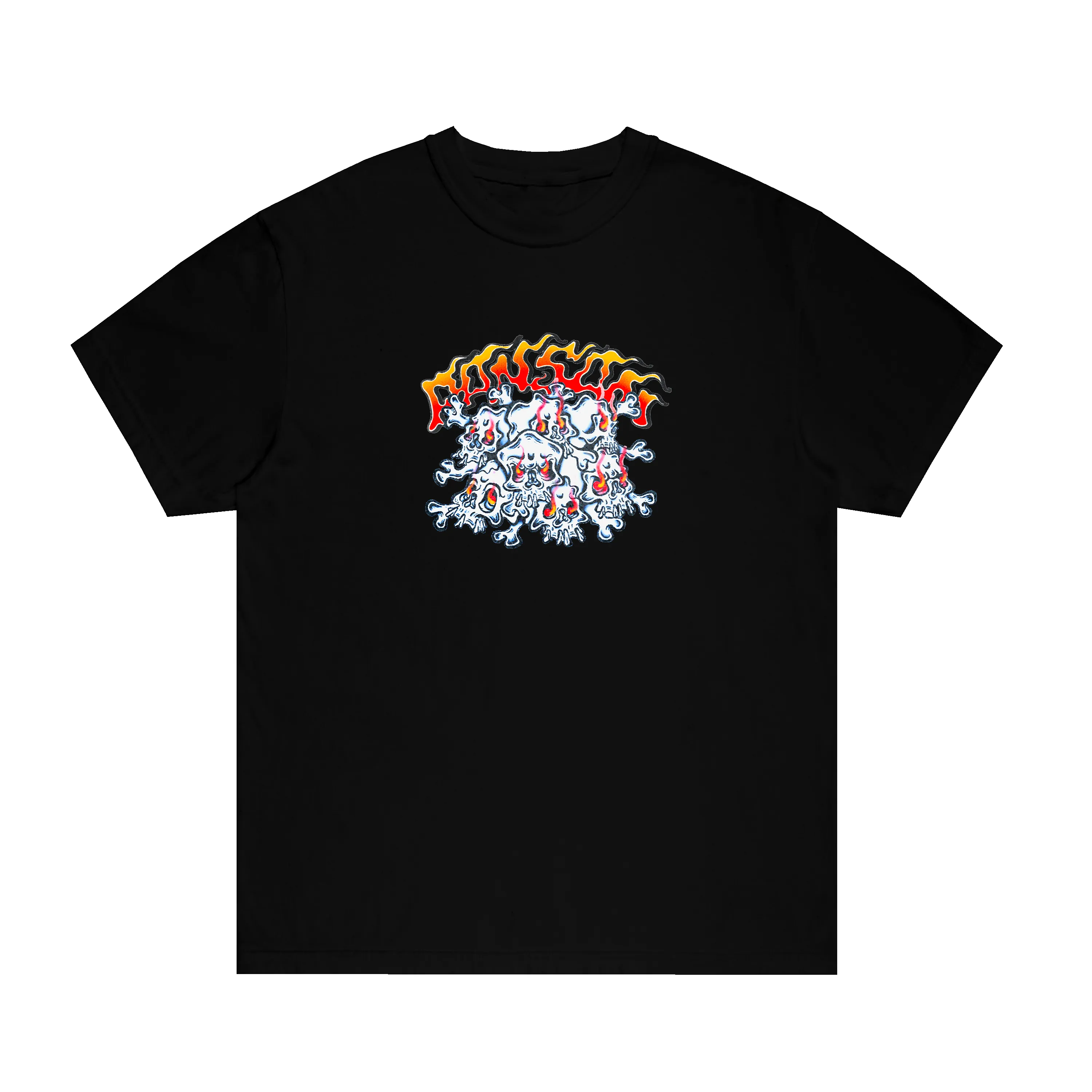 PILE OF SKULLS TEE (BLACK) sold by Ransom