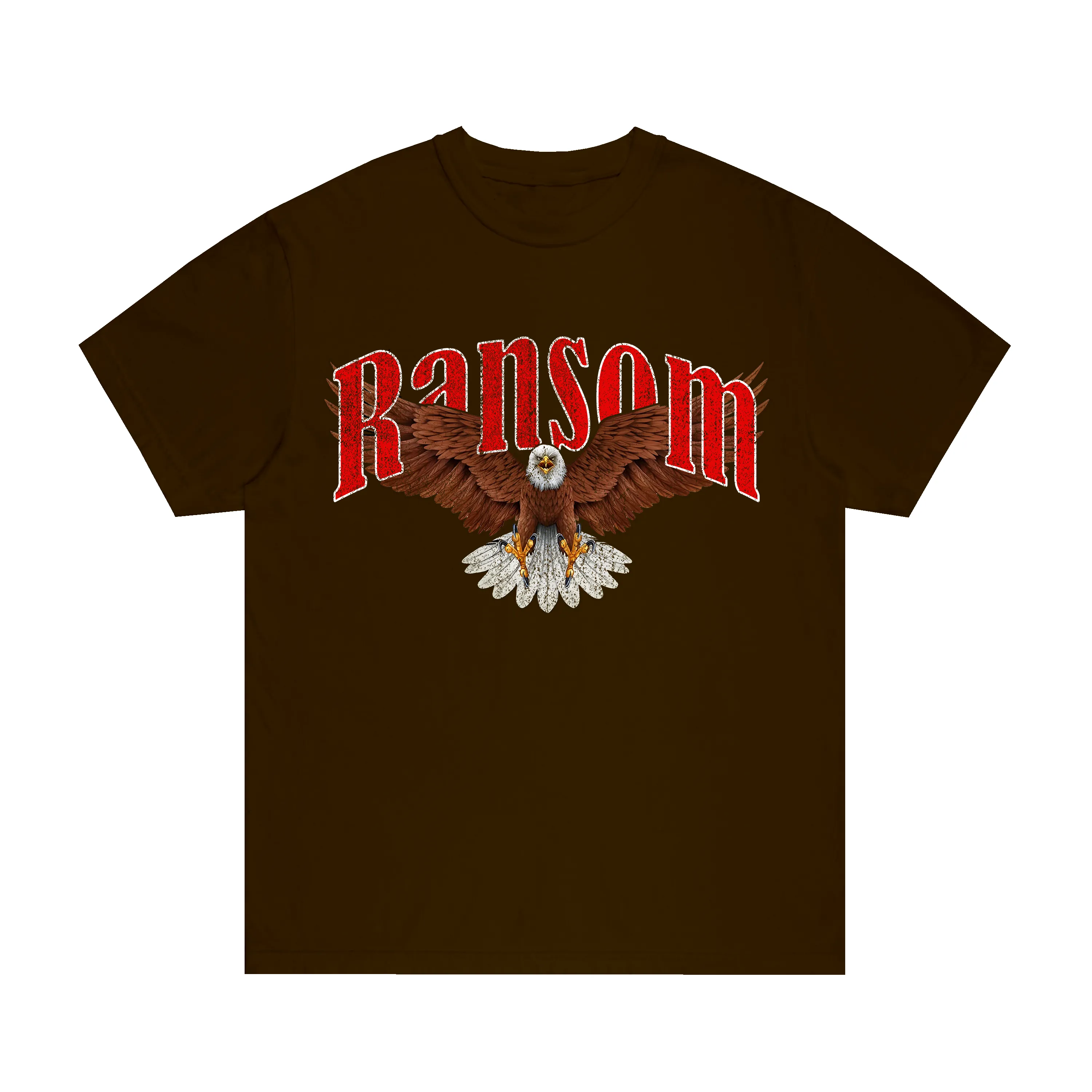SCREAMIN EAGLE TEE (BROWN) sold by Ransom