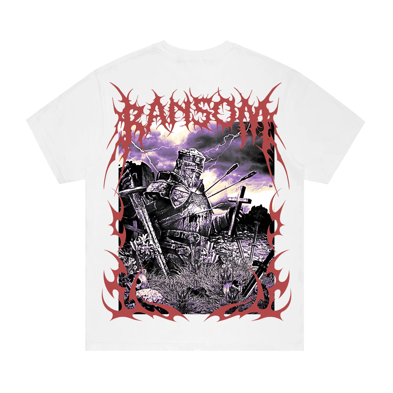 KNIGHT TEE (WHITE) sold by Ransom