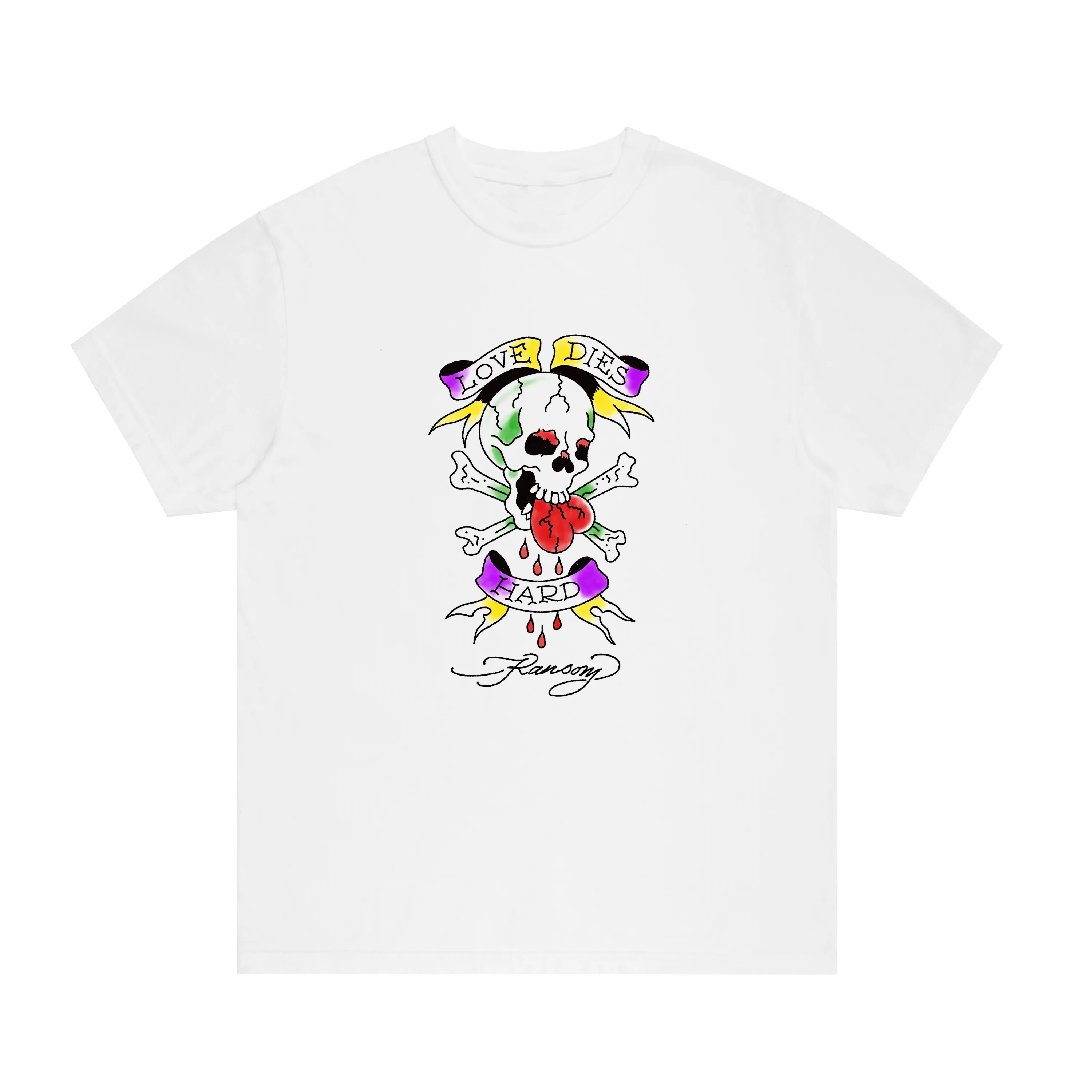 LOVE DIES HARD TEE sold by Ransom product image thumbnail 2