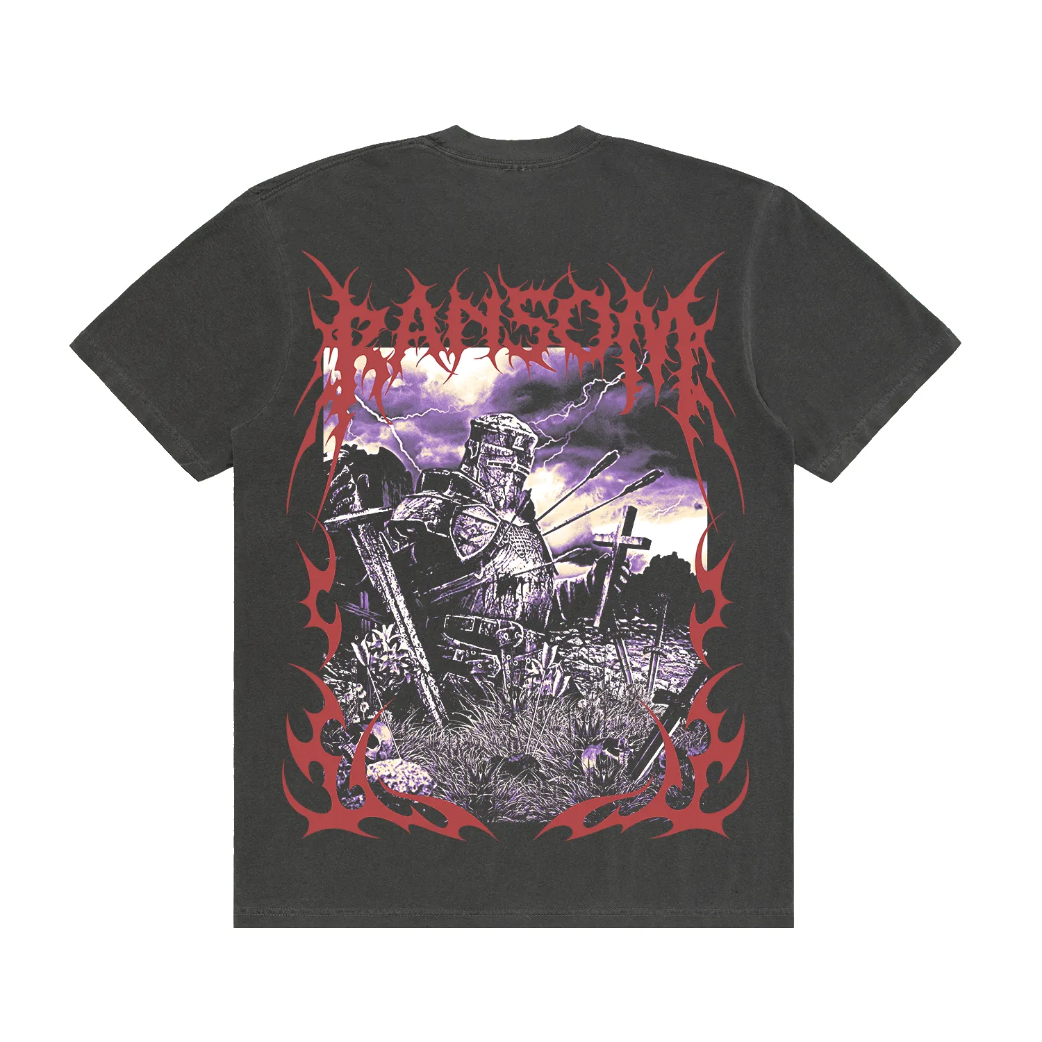 KNIGHT TEE (GREY) sold by Ransom