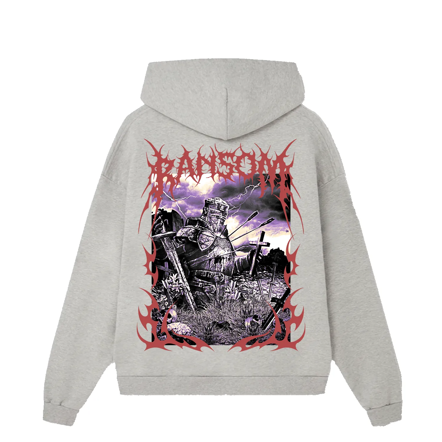KNIGHT HOODIE (HEATHER) sold by Ransom