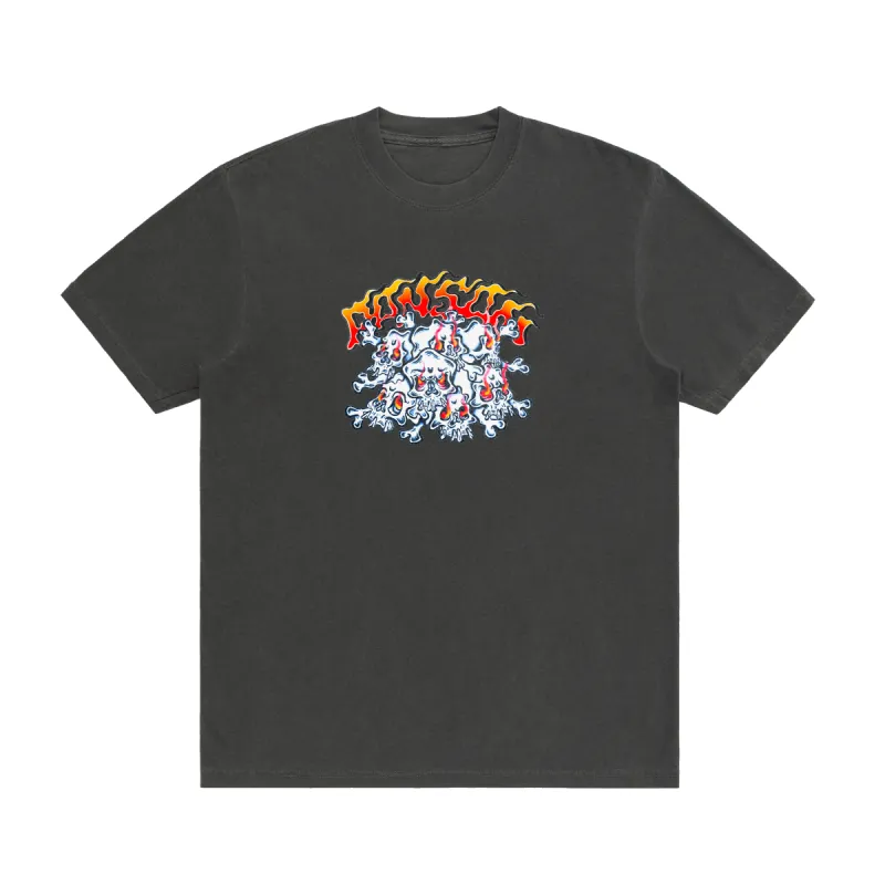PILE OF SKULLS TEE (GREY) sold by Ransom