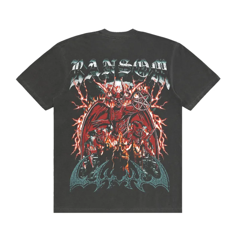 HEAVY METAL TEE (GREY) sold by Ransom