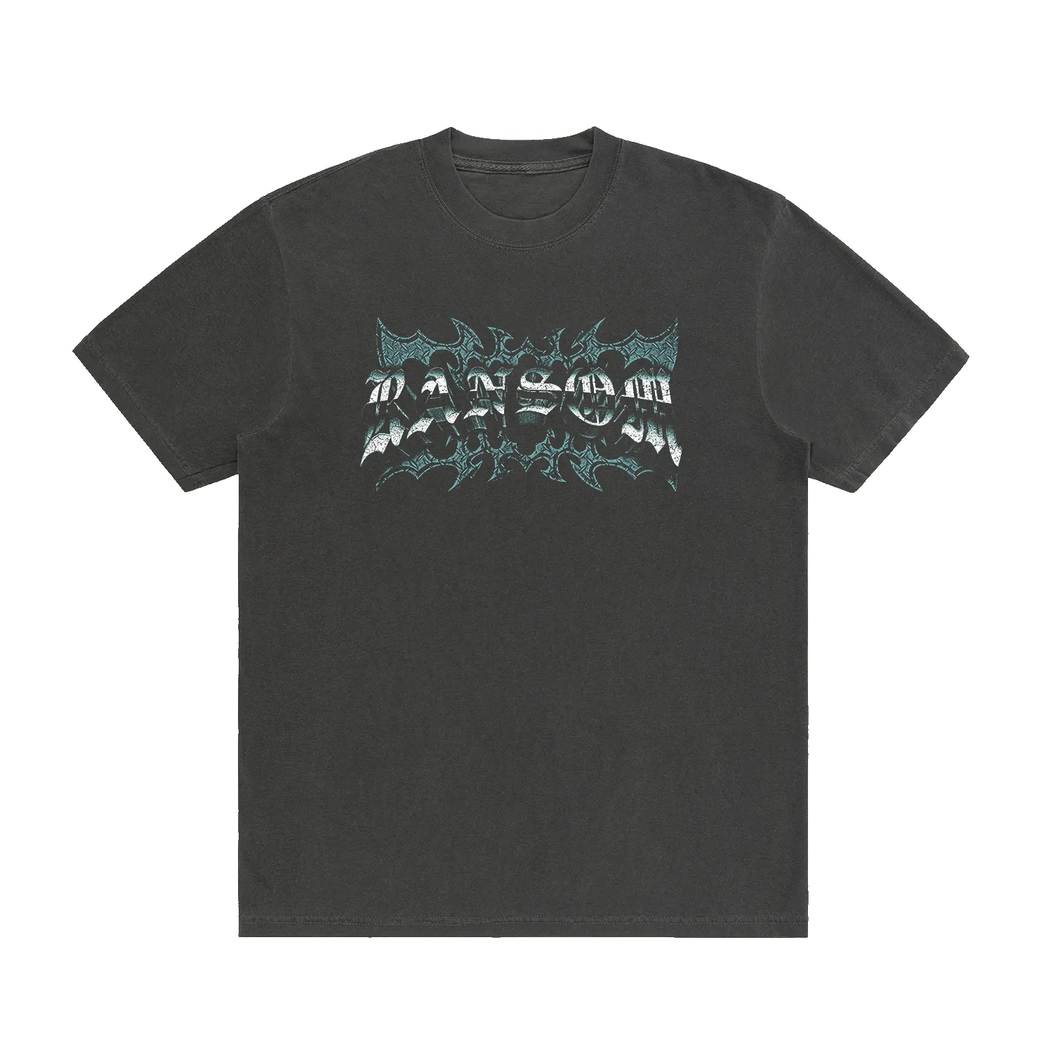 HEAVY METAL TEE (GREY) sold by Ransom product image thumbnail 2