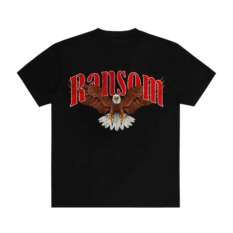 SCREAMIN EAGLE TEE (BLACK) sold by Ransom