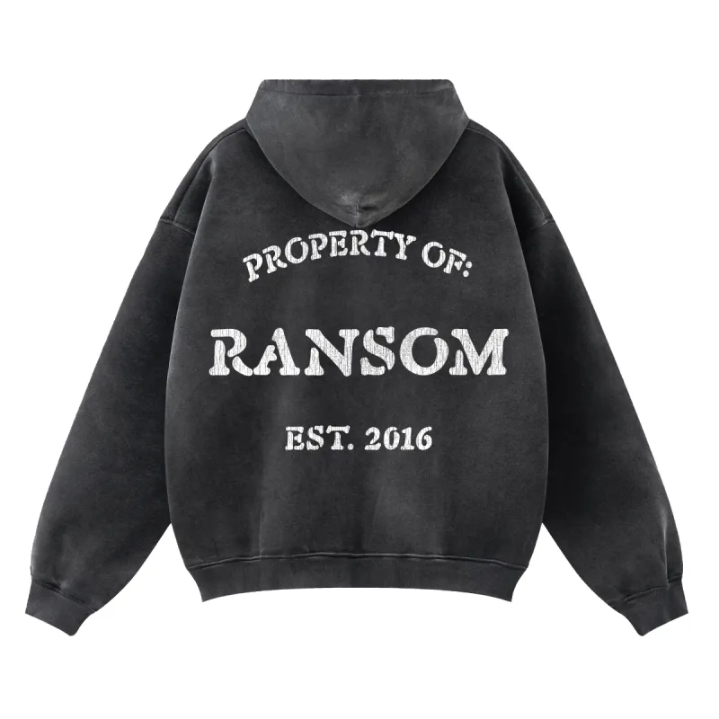 PROPERTY HOODIE sold by Ransom