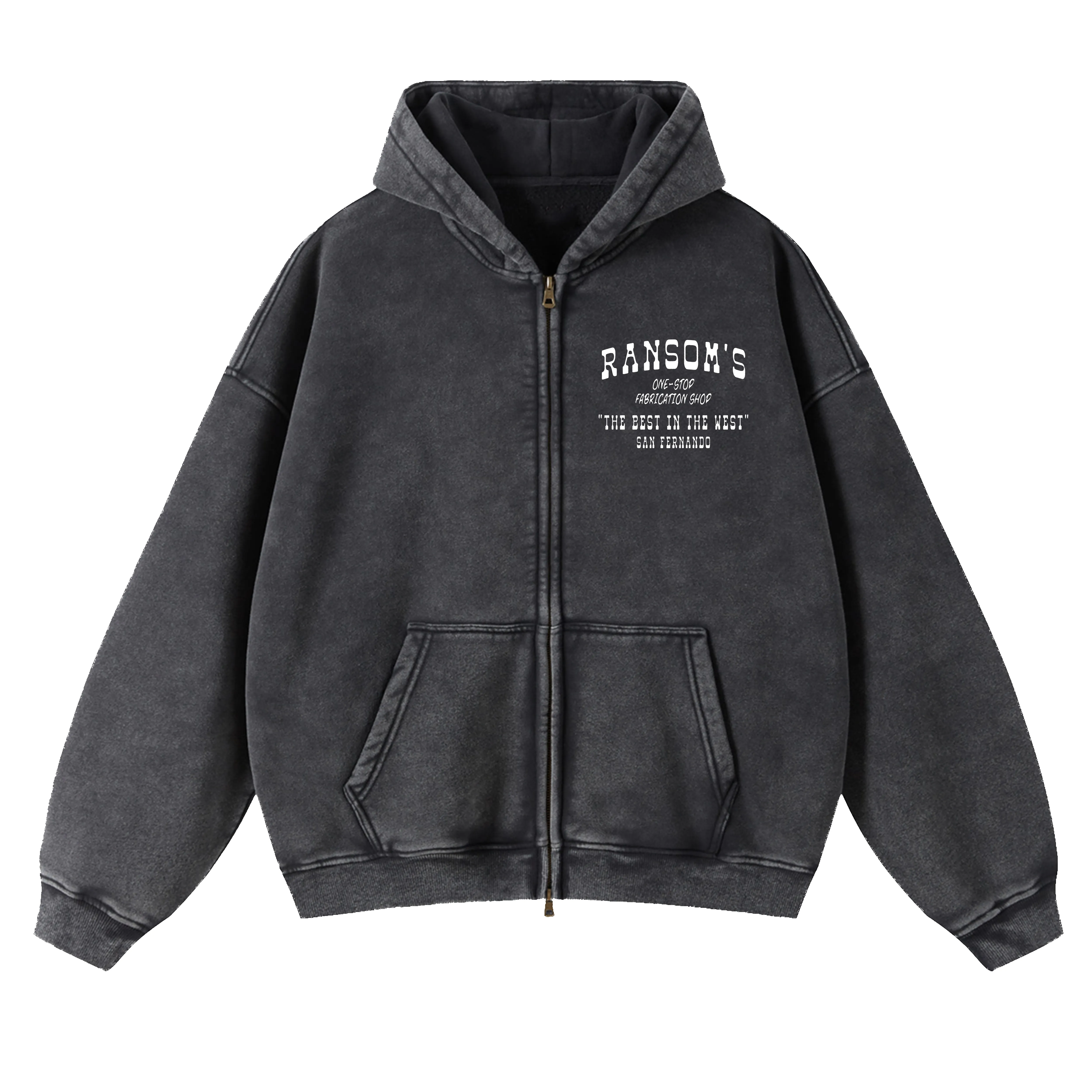 BEST IN THE WEST ZIP UP sold by Ransom product image thumbnail 2