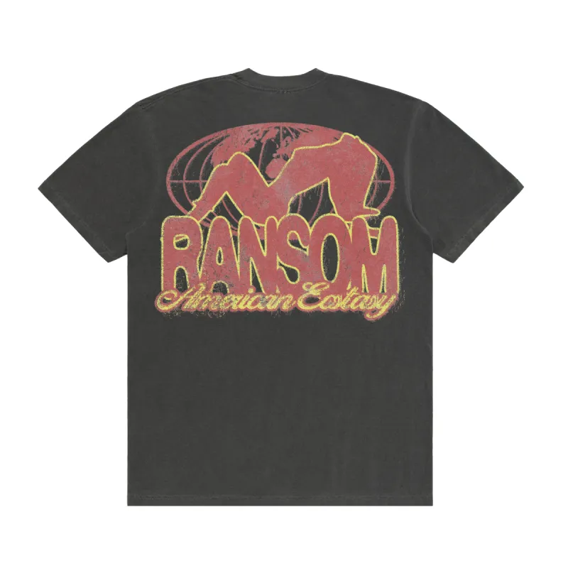 AMERICAN ECSTACY TEE (GREY) sold by Ransom