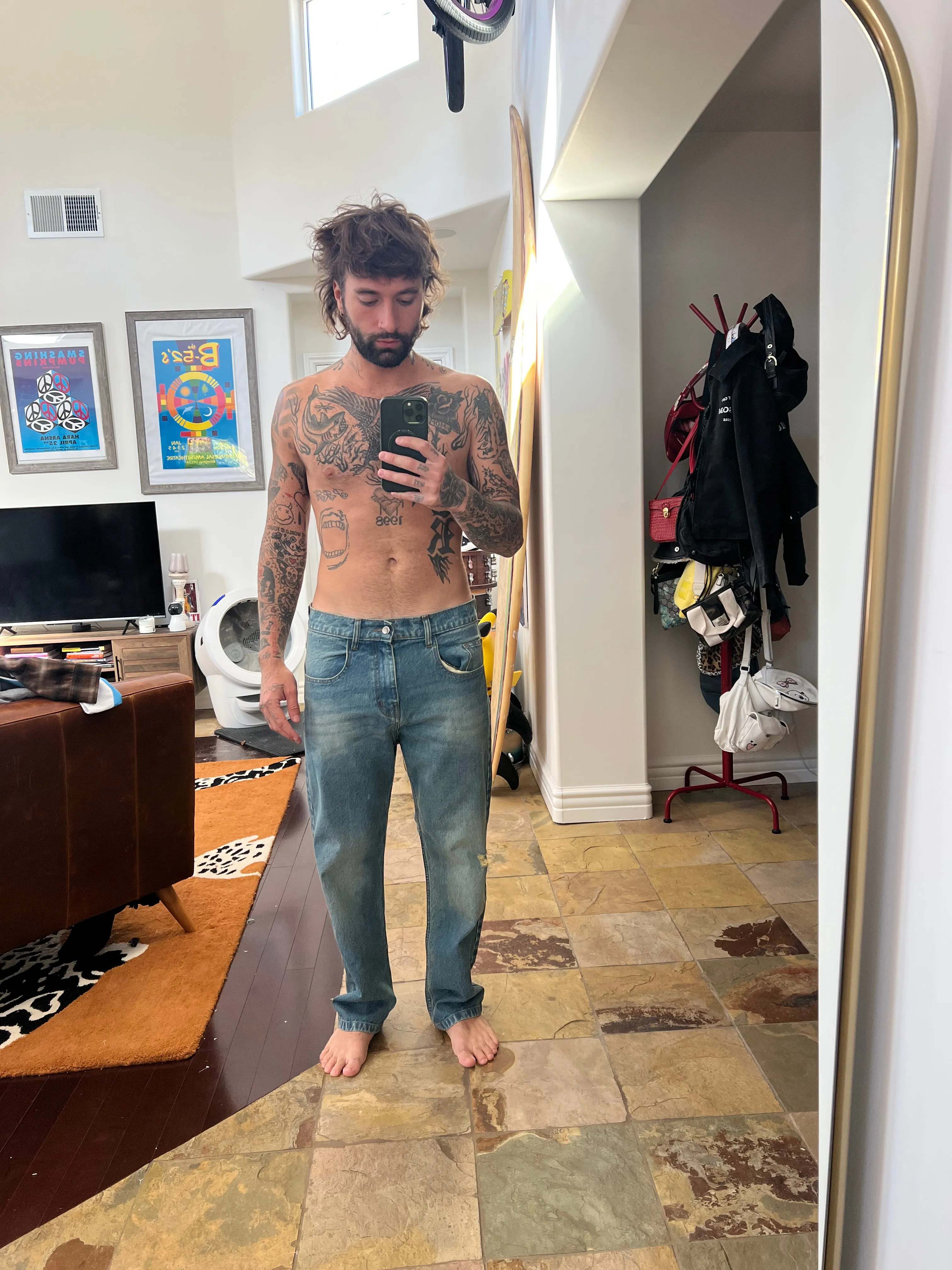 BLUE WASHED DENIM sold by Ransom product image thumbnail 2