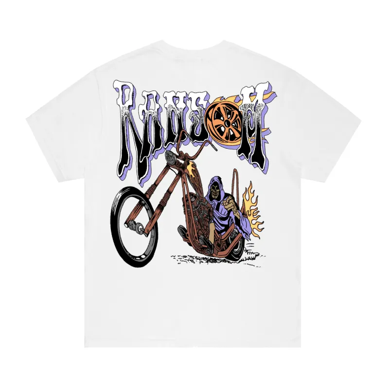 BIKER REAPER TEE sold by Ransom