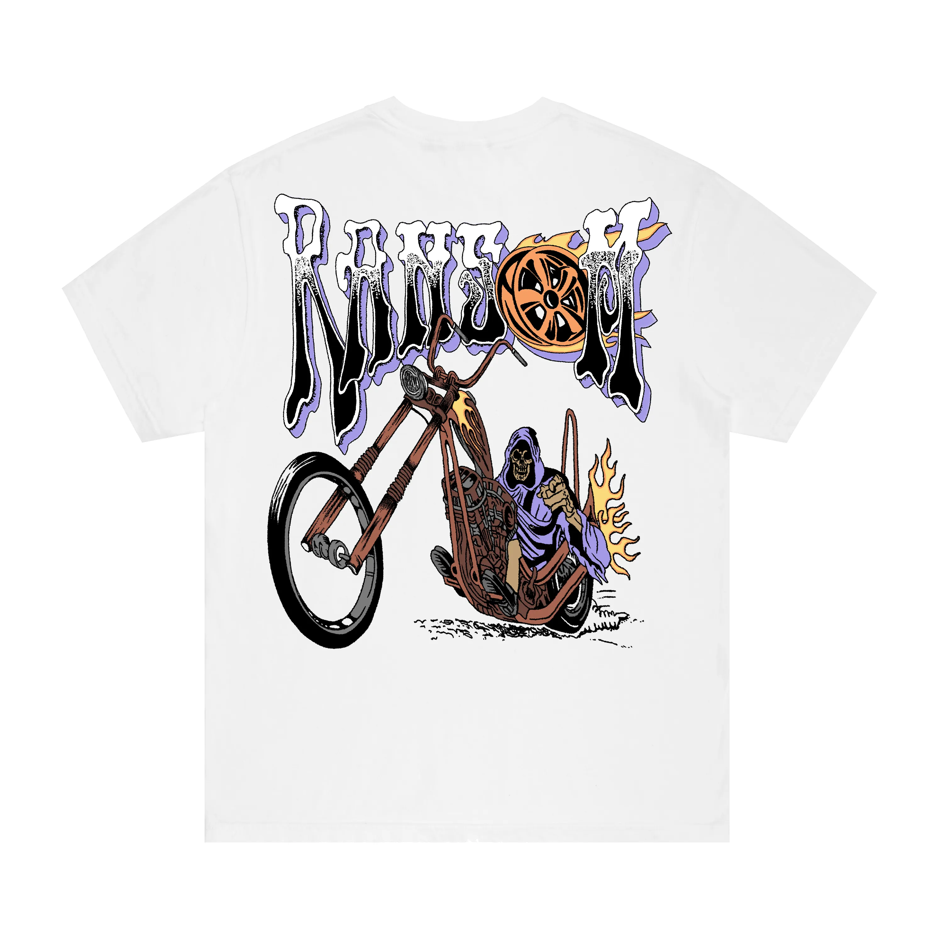 BIKER REAPER TEE sold by Ransom