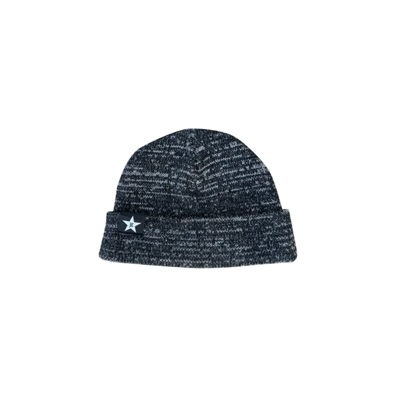 BLACK HEATHER BEANIE sold by Ransom