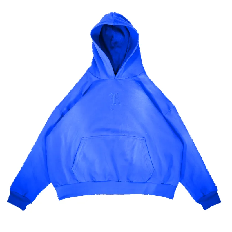 EMB HOODIE (BLUE) sold by Ransom