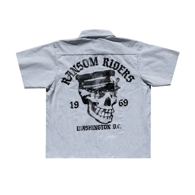 STRIPED BUTTON UP sold by Ransom