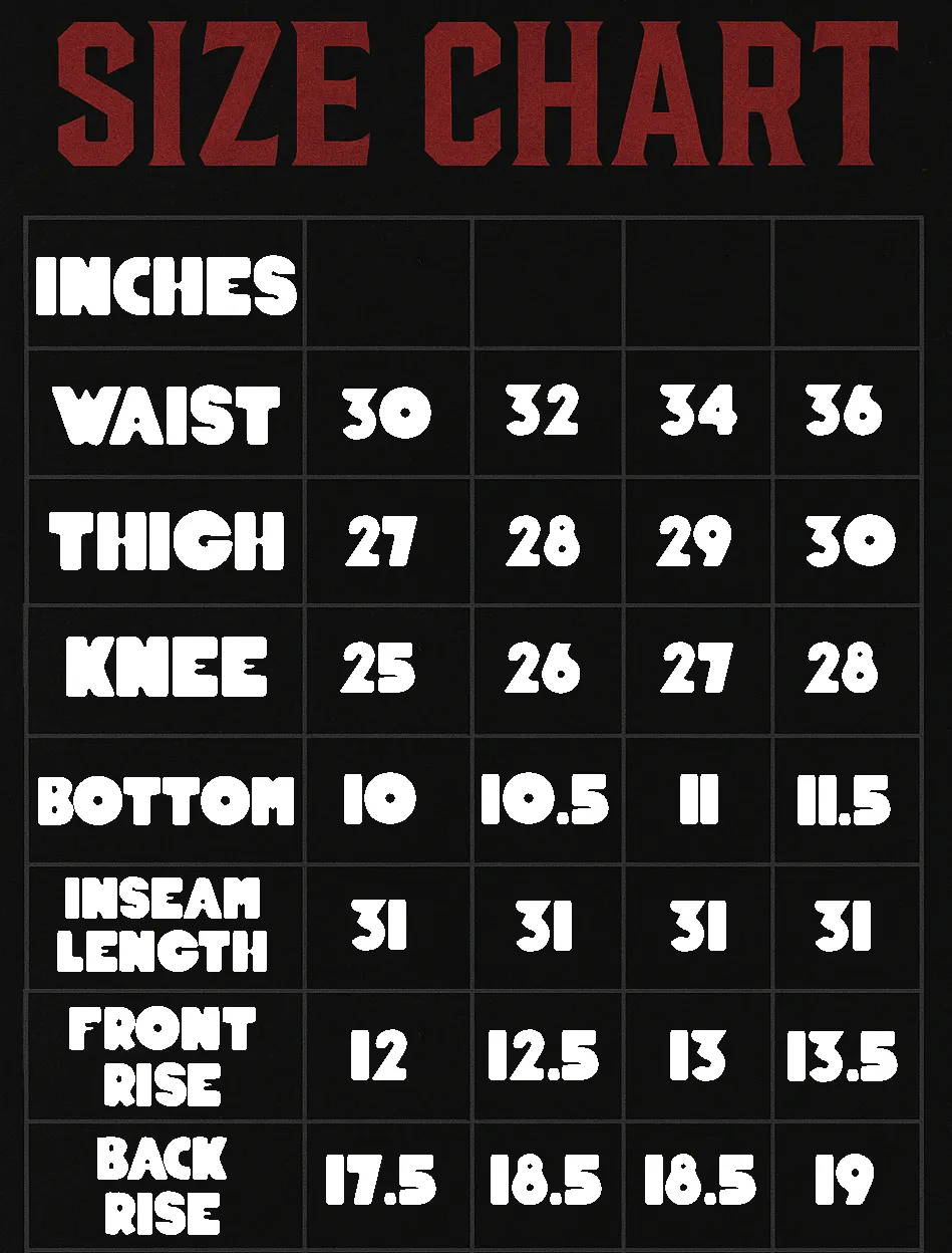 CARGO DENIM PANT sold by Ransom product image thumbnail 3