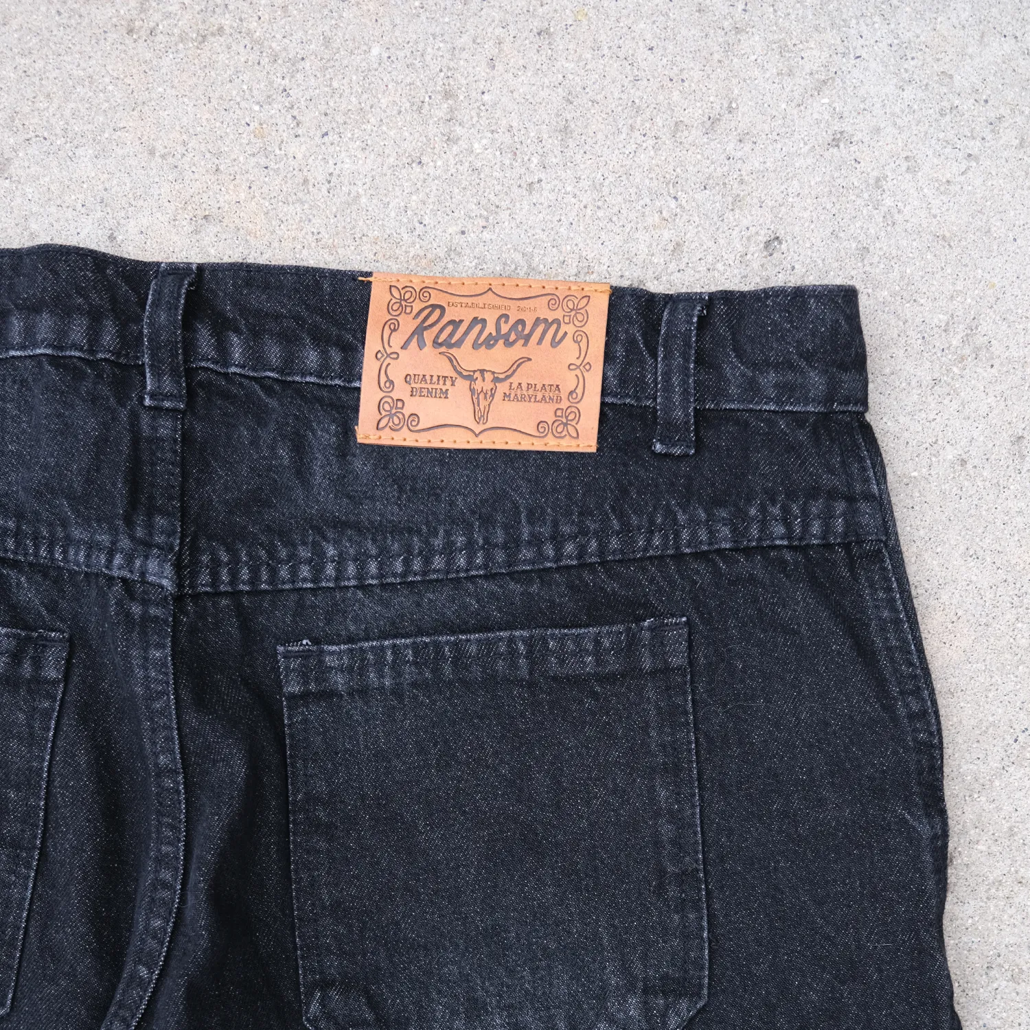 CARGO DENIM PANT sold by Ransom product image thumbnail 2